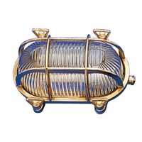 Wandlamp Schakel 19,5 cm messing