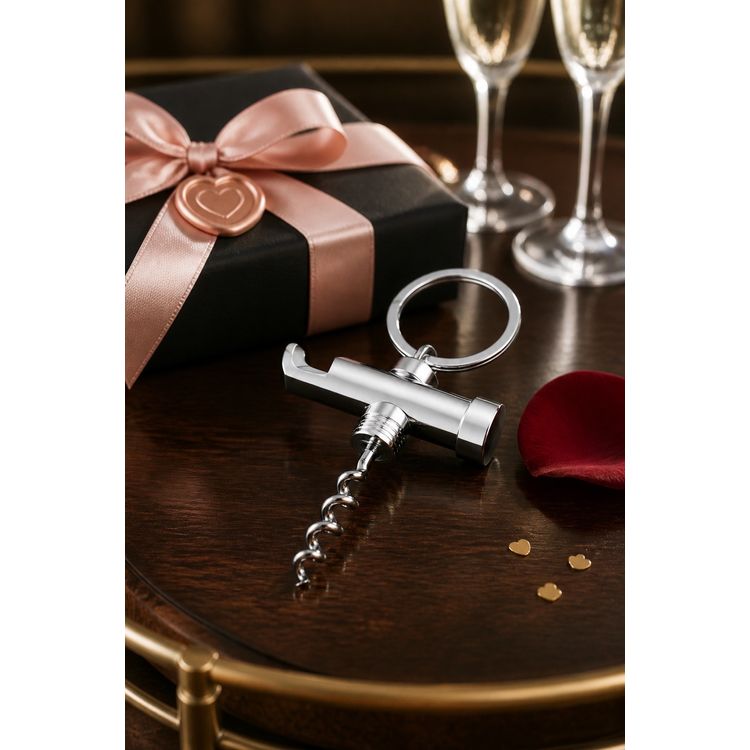 KeySmart CorkSmart – Ultra-Compacte Sleutelhanger Wijn- & Flesopener KeySmart CorkSmart – Ultra-Compacte Sleutelhanger Wijn- & Flesopener