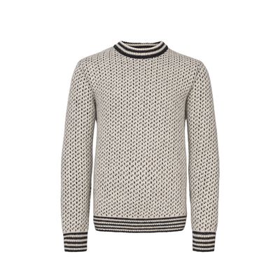 Norlender Spitsbergen IJslander Trui Offwhite Foto van Norlender Spitsbergen IJslander Trui Offwhite