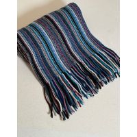 The Scarf Company Sjaal Blue/Beige