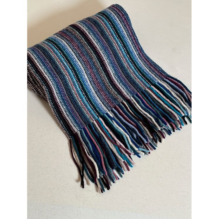 The Scarf Company Sjaal Blue/Beige