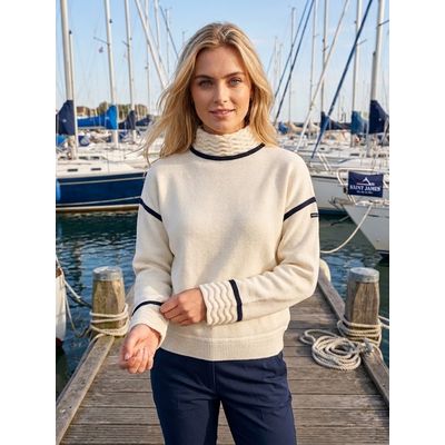 Foto van Saint James Swell Wollen Damestrui – 100% Wol (Design by Isabelle Ballu)
