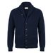 William Lockie Windsor Vest – 100% Lamswol met Sjaalkraag Navy 