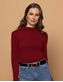 Bay Road Merinos Willow Turtle Neck Bordeaux