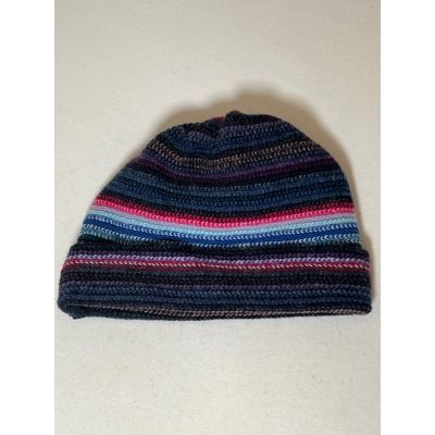 The Scarf Company Muts Black/Blue Foto van The Scarf Company Muts Black/Blue