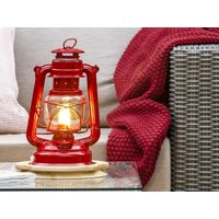 Feuerhand Stormlamp LED Robijn Rood