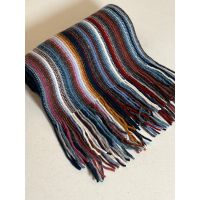 The Scarf Company Sjaal Brown/Blue