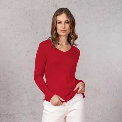 Foto van Bay Road Merinos Juliet V-Neck Heart