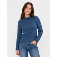 Fisherman out of Ireland Roll Neck Damestrui Denim