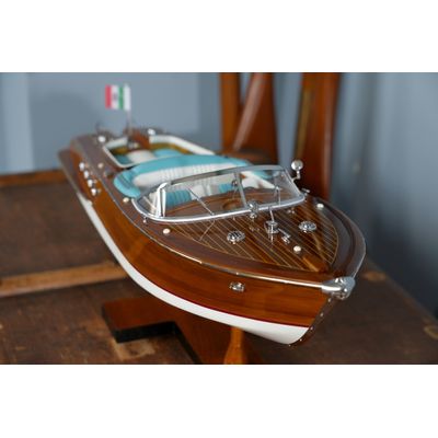 Foto van Authentic Models Riva Aquarama Aqua - Houten Schaalmodel