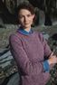 Fisherman out of Ireland Roll Neck Damestrui Dark Mauve