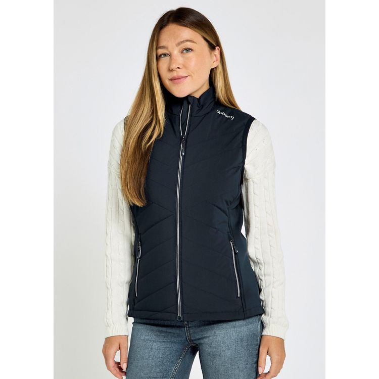 Dubarry Sunway Dames Hybride Bodywarmer - Navy