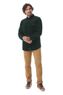 Mousqueton Kermelo Overshirt – Grove Rib met Dubbele Borstzak Ceder