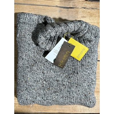 Fisherman out of Ireland Dames Coltrui Donegal Fleck Porridge Foto van Fisherman out of Ireland Dames Coltrui Donegal Fleck Porridge