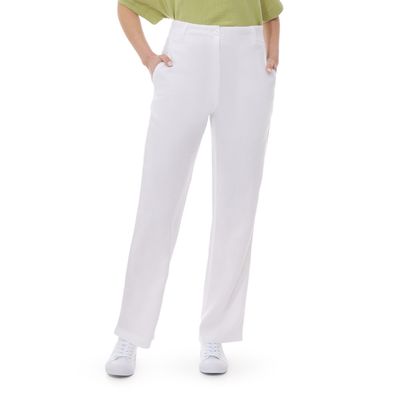 Mousqueton Thayis Linnen Broek Wit Foto van Mousqueton Thayis Linnen Broek Wit