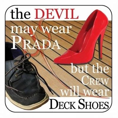 Foto van Onderzetter The Devil may wear Prada