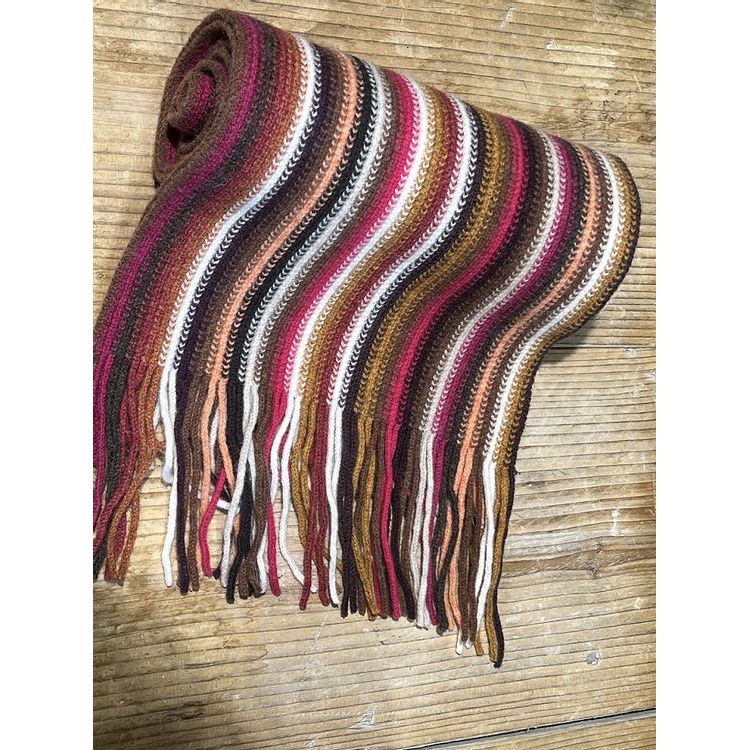 The Scarf Company Sjaal Brown Roze The Scarf Company Sjaal Brown Roze