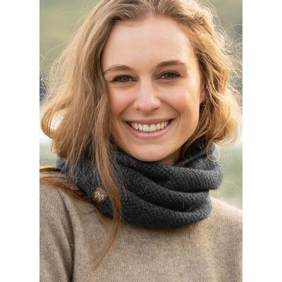 Noble Wilde Neck Warmer Charcoal Foto van Noble Wilde Neck Warmer Charcoal