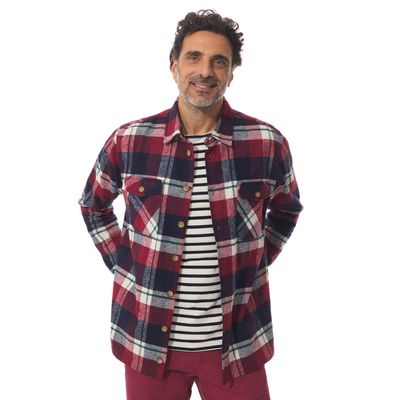 Foto van Mousqueton Houthakkers overshirt rood