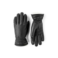Hestra Buvika Dameshandschoen – Hertenleer met PrimaLoft® Gold Zwart