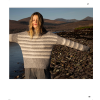 Fisherman out of Ireland Mock Neck Sailor Stripes