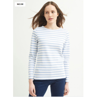 Saint James Meridame neige/denim