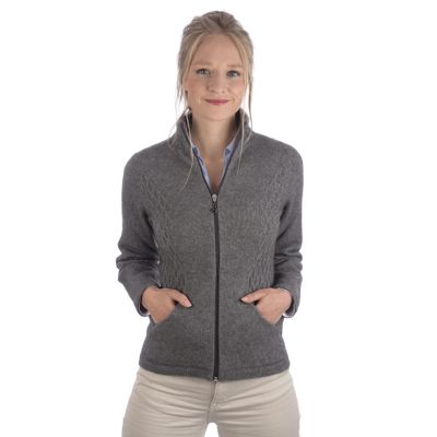 Noble Wilde Damesvest Honeycomb Shale Foto van Noble Wilde Damesvest Honeycomb Shale