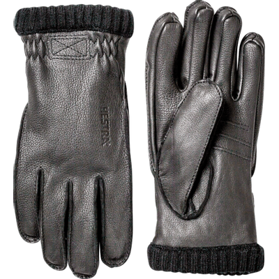 Foto van Hestra Deerskin Primaloft Rib handschoenen zwart
