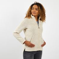 Weird Fish Sontee Vest Ecru