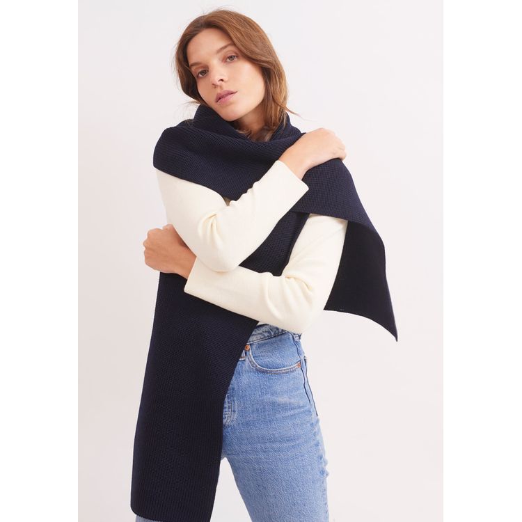 Saint James Canoe Sjaal navy Saint James Canoe Sjaal navy