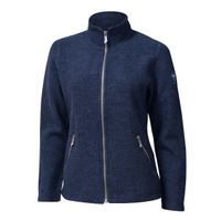 Ivanhoe Bella Vest Gekookte Wol Light Navy