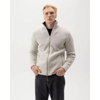 Holebrook Mans Zip Lichtgrijs