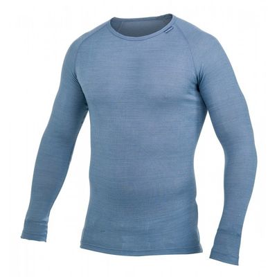 Woolpower Crewneck Lite Nordic Blue Foto van Woolpower Crewneck Lite Nordic Blue
