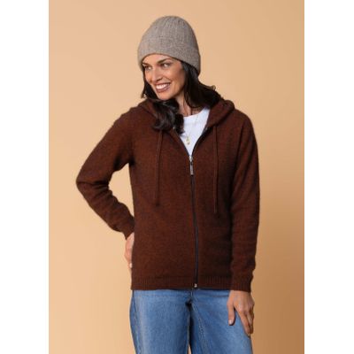 Foto van Noble Wilde Oulu Hoody - Possum, Merino & Zijde
