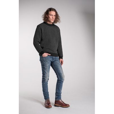 Norlender Spitsbergen IJslander Trui Navy Foto van Norlender Spitsbergen IJslander Trui Navy