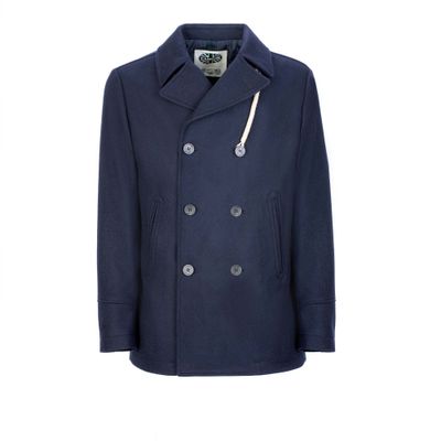 Camplin Island Peacoat Melton navy Foto van Camplin Island Peacoat Melton navy
