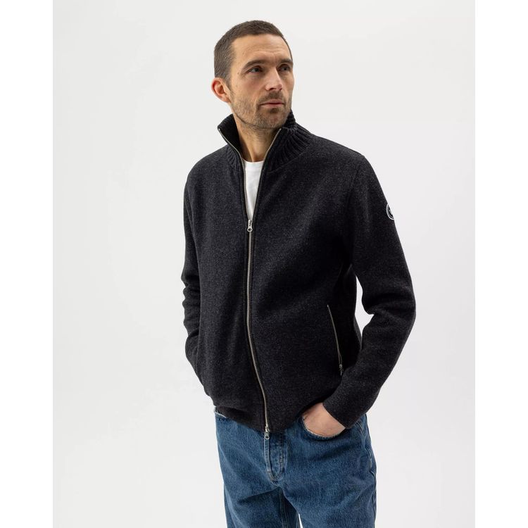 Holebrook Mans Zip Antraciet Holebrook Mans Zip Antraciet