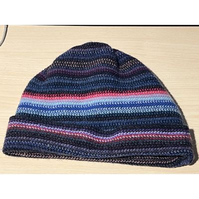 Foto van The Scarf Company Muts Paars/Blauw