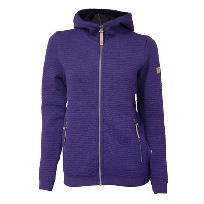 Ivanhoe Morel Hood Vest Dames Puple Foto van Ivanhoe Morel Hood Vest Dames Puple