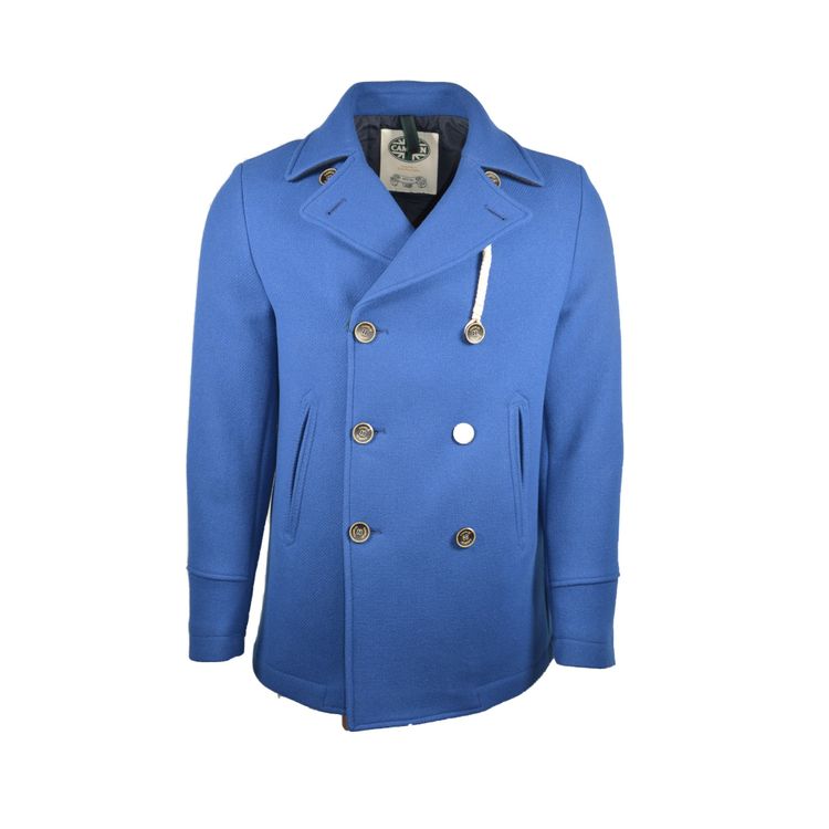 Camplin Island Peacoat Shetland konings blauw