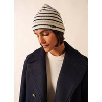 Saint James Bonnets Rayes volwassen ecru/marine