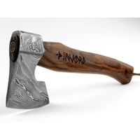 Njord Skade Damast Handbijl – Handgesmeed & Mythisch Design