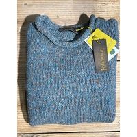 Fisherman out of Ireland Roll Neck Damestrui Seafoam