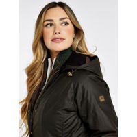 Dubarry Redington Dames Lange Waxjas - Verdigris 