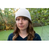 William Lockie kasjmier muts wit