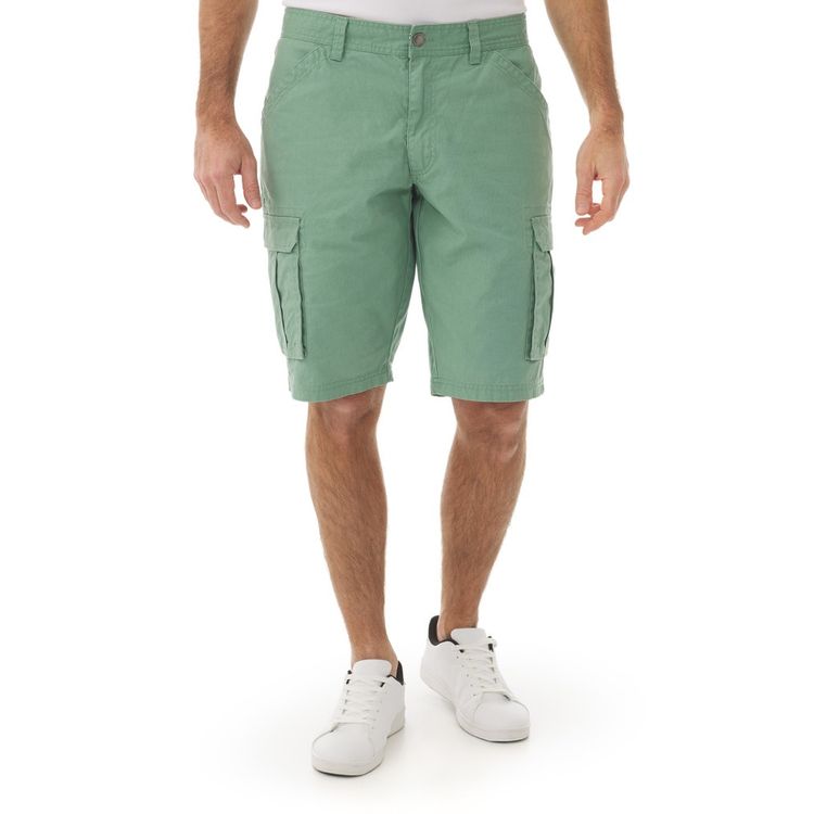 Mousqueton Donan Cargo Short – Robuuste Canvas Korte Broek Opaal