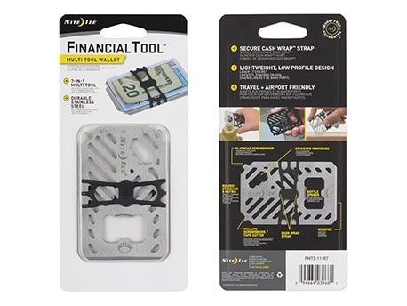 Nite Ize Financial Tool – Slimme 7-in-1 Wallet Multitool & Geldclip Nite Ize Financial Tool – Slimme 7-in-1 Wallet Multitool & Geldclip