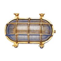 Wandlamp Schakel 26 cm messing