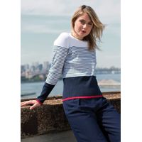 Saint James Crystal streepshirt