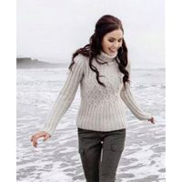 Fisherman out of Ireland Criss Cross kabel coltrui oatmeal